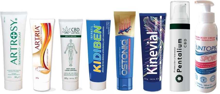 Cremas para masaje corporal, Artrosy, CBD Bioplus y otras
